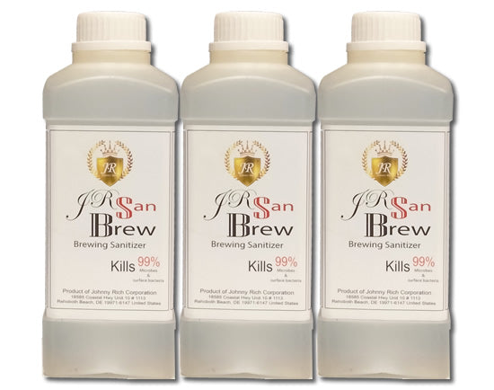 1 Liter JR Sanbrew Brewing Sanitizer for Home and Commercial Beer and Wine Brewing