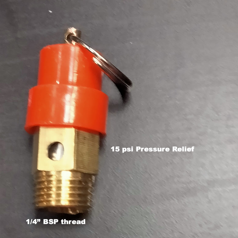JR Cervecero Multi Purpose Pressure Fermenter Safety Relief Valve Replacement for all JR Cervecero Pressure Fermenter Models