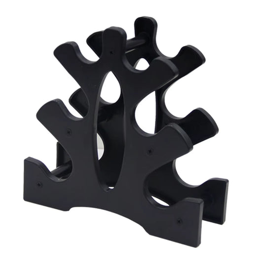 Dumbbell Rack 3 Tier Weight Storage Organizer Compact Dumbbell Rack Stand Only Small for Home Gym Organization