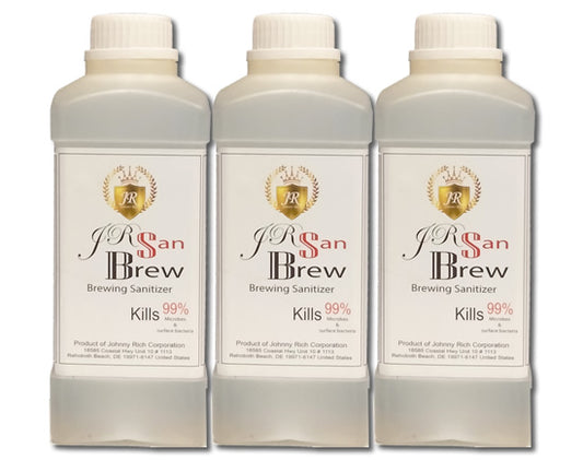 1 Liter JR Sanbrew Brewing Sanitizer for Home and Commercial Beer and Wine Brewing